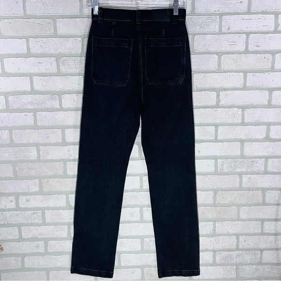 Madewell 90’s Straight Utility High Rise Jeans in Camplin Wash Size 24 - Picture 7 of 11